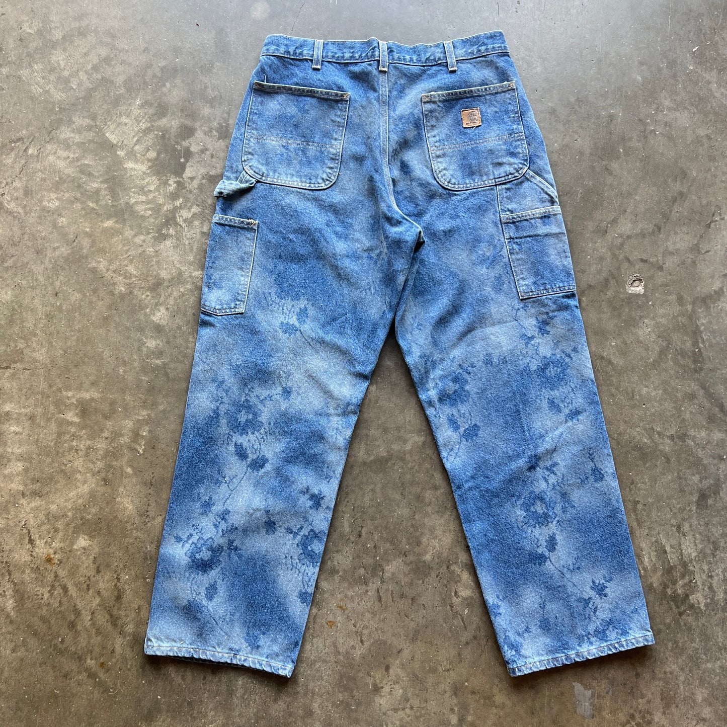 Stenciled Carhartt Denim 36X30