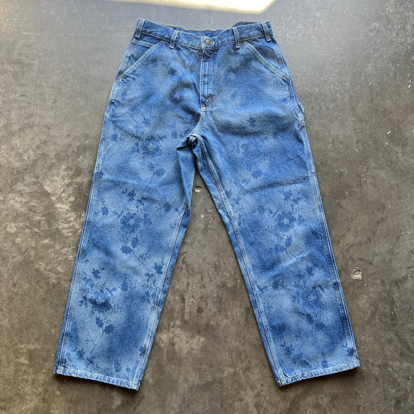 Stenciled Carhartt Denim 36X30