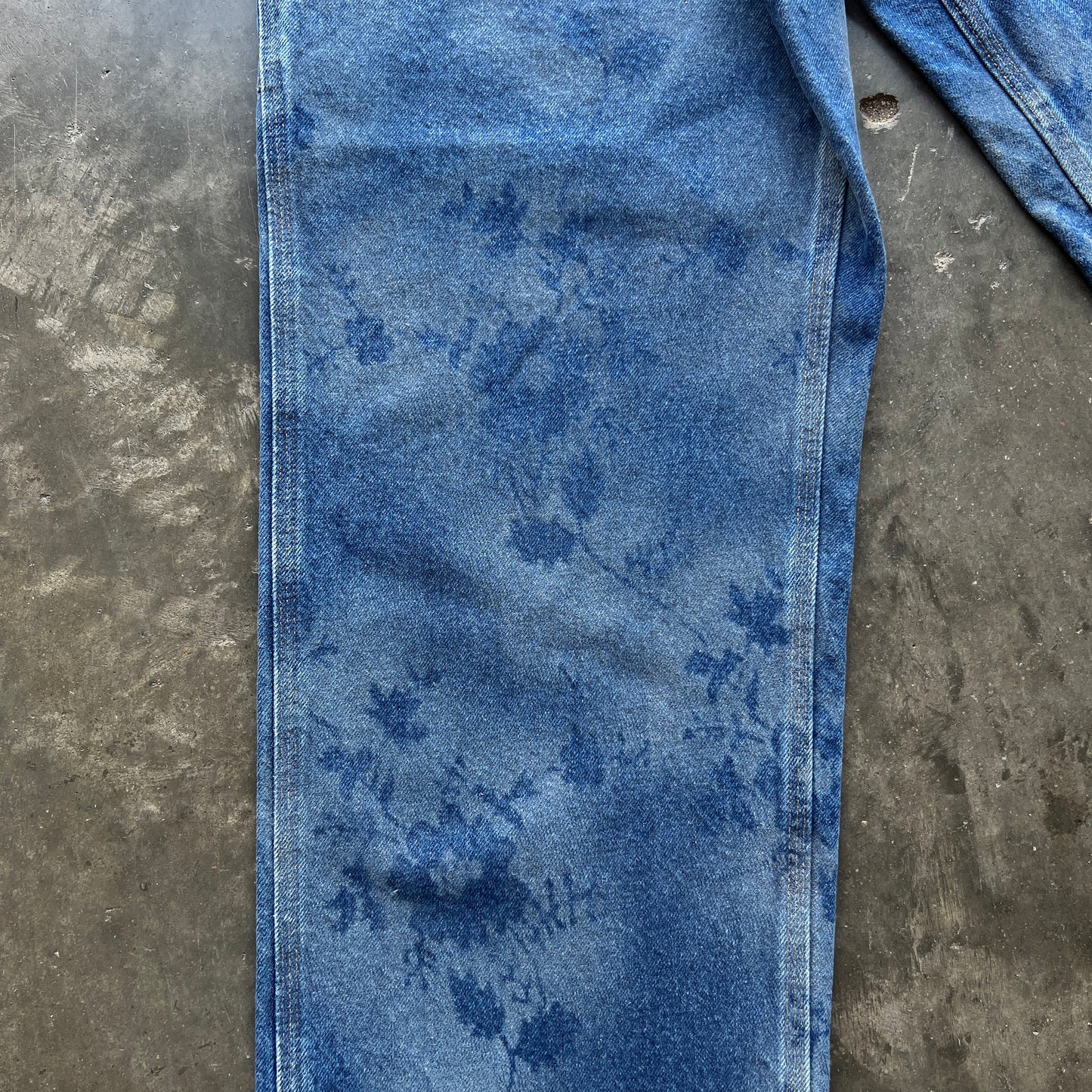 Stenciled Carhartt Denim 36X30