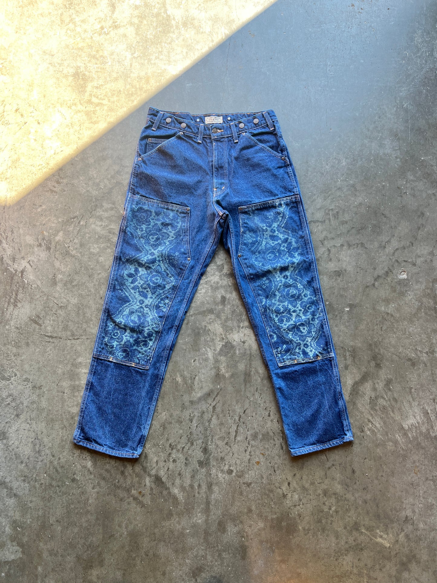 Stenciled Wild Ass Denim