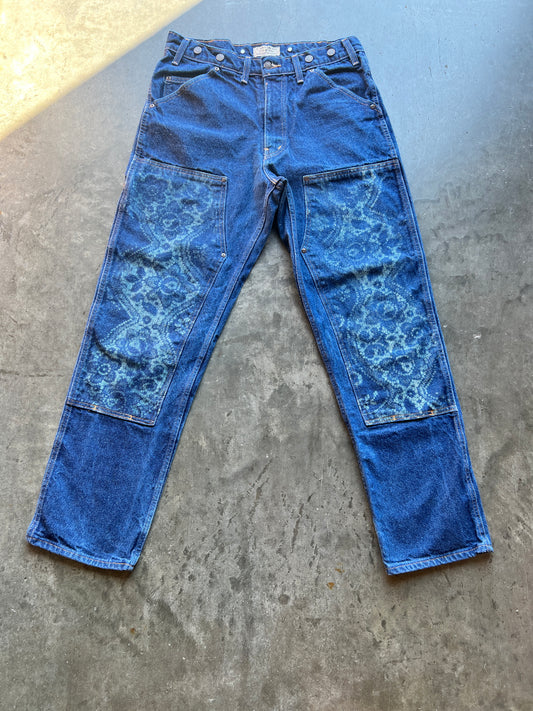 Stenciled Wild Ass Denim